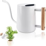 Nouvelhorizonstore - arrosoir pour plantes d'int�rieur, 1 l, en acier inoxydable, avec long bec et poign�e ...