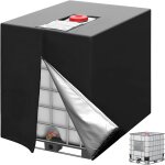 Nouvelhorizonstore - bache pour cuve 1000l ibc 120 x 100 x 116 cm b�che recuperateur d eau de pluie protection ...