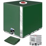 Nouvelhorizonstore - bache pour cuve ibc 1000l, b�che recuperateur d eau de pluie avec film transparent, ...