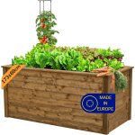 Nouvelhorizonstore - carre potager exterieur bois, jardiniere exterieur grande taille sur�lev� - fabriqu� ...