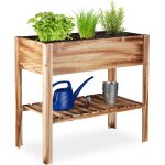 Nouvelhorizonstore - carr� potager, l�gume, herbes, jardin, balcon, jardini�re sur pied, hxlxp: 80 x ...