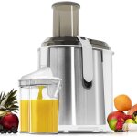 Nouvelhorizonstore - centrifugeuse strongtitanium 19000 xxl. canal d�entr�e 75 mm, disque en titane, ...