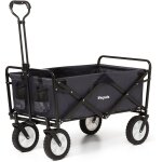 Nouvelhorizonstore - chariot pliable enfant - chariot de transport - de jardin - de plage - roulettes ...