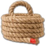 Nouvelhorizonstore - corde en jute naturelle de 18 mm d'�paisseur pour d�coration et bricolage - fabriqu� ...