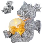 Nouvelhorizonstore - d��coration de jardin, figurines de dragon de jardin pour l'ext��rieur sculpture ...
