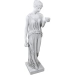 Nouvelhorizonstore - h��b�� la d��esse de la jouvence statue de jardin grecque, grand 81 cm, polyr��sine, ...