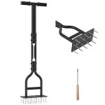 Nouvelhorizonstore - hychika a�rateur gazon, 15 pointes en acier solide, scarificateur pelouse, a�rateurs ...