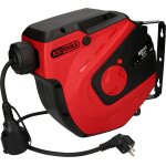 Nouvelhorizonstore - ks tools 150. 4217 - enrouleur electrique mural, 3x1, 5mm2 - rallonge electrique ...