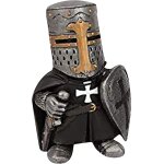 Nouvelhorizonstore - nain de jardin statue de jardin gardiens gardiens de garde armure chevalier sculpture ...