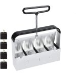 Nouvelhorizonstore - outil de blocage de terre manuel - outil de jardinage presse motte - 5, 1 cm - bloque ...