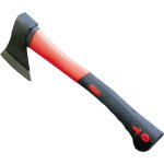 Nouvelhorizonstore - petite hache portable hache � bois avec manche en nylon et caoutchouc et lame en ...