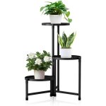 Nouvelhorizonstore - porte plante interieur, 3 niveaux Ø25cm support plantes interieur, porte plante ...