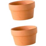 Nouvelhorizonstore - pot de fleurs en terre cuite rouge pour plantes succulentes et pothos pot en argile ...