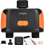 Nouvelhorizonstore - programmateur arrosage wifi 2 voies, johgee automatique minuteur arrosage avec alexa ...