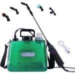 Nouvelhorizonstore - pulv�risateur � pression 8l batterie de jardin affichage led 7. 4v avec 4 buses ...