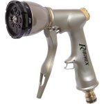 Nouvelhorizonstore - ribiland 07363 - pistolet d'arrosage multifonction - en laiton - 8 types de jets ...