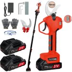 Nouvelhorizonstore - secateur electrique sans fil avec 2 m�tres perche t�lescopique: s�cateur electrique ...