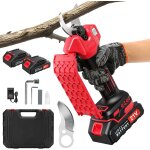 Nouvelhorizonstore - secateur electrique sans fil 35mm et ecran lcd, s�cateur de jardin avec 2 batteries ...