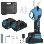 Nouvelhorizonstore - s�cateur electrique sans fil 40 mm, secateur electrique avec batterie 3000mah, lames ...