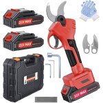 Nouvelhorizonstore - s�cateur electrique sans fil 40mm ¿ 600w, secateur � batterie avec lames sk5 suisses ...