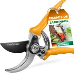 Nouvelhorizonstore - s�cateur jardin lame franche 55mm. cisaille 215mm fleurs vignes plantes de jardin ...