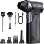 Nouvelhorizonstore - t150 mini souffleur air comprim�� 110000 tr / min sans fil puissant, d��poussi��reur ...