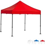 Nouvelhorizonstore - toile tonnelle 3x3 imperm��able, toile pour rechange tonnelle 3x3, parasol pergola(red) ...