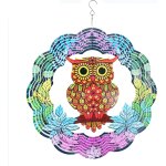 Nouvelhorizonstore - wind spinner metal grand jardin int��rieur et ext��rieur carillon suspendu, clous ...