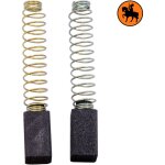 Nouvelles balais de charbon black & decker gct600ea taille - haie - 6. 3x6. 3x11mm