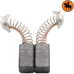 Nouvelles balais de charbon hitachi fg 10 taille - haie - 6. 5x7. 5x13mm