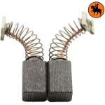 Nouvelles balais de charbon hitachi fp 10sb taille - haie - 6. 5x7. 5x12mm
