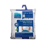 Nuit des vosges 2060836 renaud protge matelas absorbant molleton / coton blanc 200 x 160 cm
