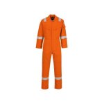 Null - combinaison flamme rsistant et antistatique 350g couleur : tall de couleur orange taille xxxl ...
