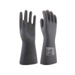Null - gant chimie n�opr�ne couleur : noir taille m - portwest