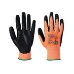 Null - gant mousse nitrile ambre coupure b couleur : ambre taille s - portwest