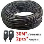 Oasis 5 - 100m jardin 3 / 5mm tuyau d'arrosage 1 / 8 ''tuyau en pvc micro tube d'irrigation goutte  ...
