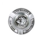 Official cendrier en m�tal emboss� international - the bulldog