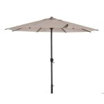 Ombrellone rio diam. 3 metri marrone esterno giardino cortile veranda