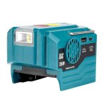 Onduleur 200 w cc vers ca 120 v 230 v pour batterie makita 18 v avec eclairage 280 lm. Onduleur 200 w cc vers ca 120 v 230 v pour batterie makita 18 v avec eclairage 280 lm.