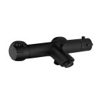Oneo mitigeur bain - douche thermostatique noir