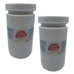 Orapi lot de 2 botes 300 pastilles 44% chlore actif - 1 kg dsinfection sols et surfaces