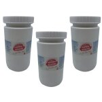 Orapi lot de 3 botes 300 pastilles 44% chlore actif - 1 kg dsinfection sols et surfaces
