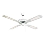 Orbegozo cf 07132 b - ventilateur - fix� au plafond - 132 cm - blanc