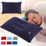 Oreiller gonflable carré pour sieste en plein air, portable, repos, sommeil, voiture, voyage, engrenages, ... Oreiller gonflable carré pour sieste en plein air, portable, repos, sommeil, voiture, voyage, engrenages, ...