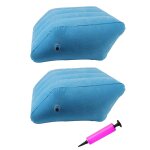 Oreiller gonflable en pvc pour jambes, repose pied, doux, confortable, léger, coussin de genou pour la ... Oreiller gonflable en pvc pour jambes, repose pied, doux, confortable, léger, coussin de genou pour la ...