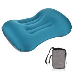 Oreiller repose - t�te de protection du cou, doux, portable, voyage en plein air, camping, coussin gonflable ...