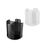 Organisateur rotatif de tasses et de couvercles avec 4 compartiments, distributeur de tasses a caf, ...