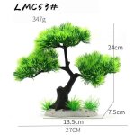 Ornements d'aquarium, plantes de simulation, dcorations d'amnagement paysager d'aquarium, plantes d'eau ...