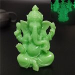 Ornements de document en bronze intensifis de bouddha de ganesha, sculptures de dieu hindou d'lphant ...