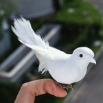 Ornements de hibou de simulation, jouet en peluche l'inventaire el, ornement de jardin, accessoire photo, ...